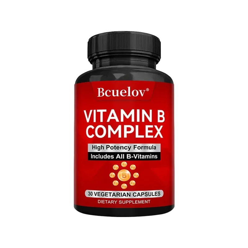 B Complex Vitamins - All B Vitamins Including B12 B1 B2 B3 B5 B6 B7 B9 Folic Acid - Support Healthy Energy Metabolism — image 9