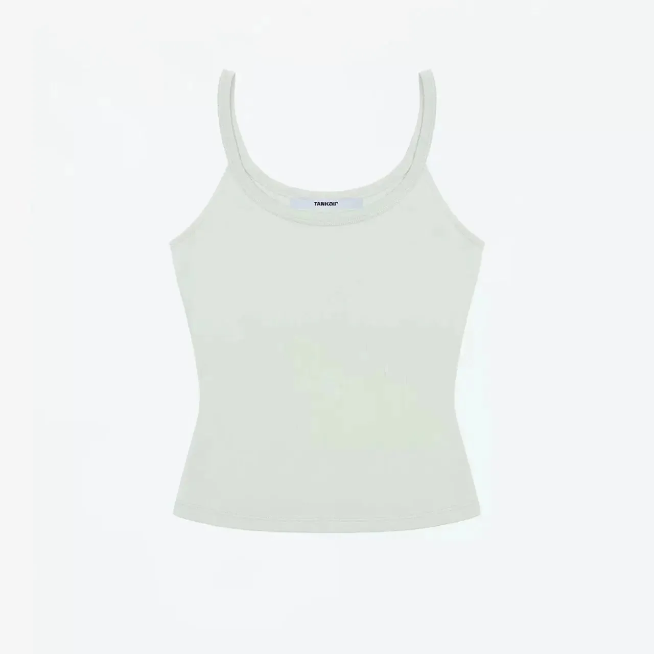 Tank American Style Crew Neck Slim Fit Stretch Basic Crop Top Γλυκό και δροσερό σέξι γιλέκο καμιζόλ — image 10
