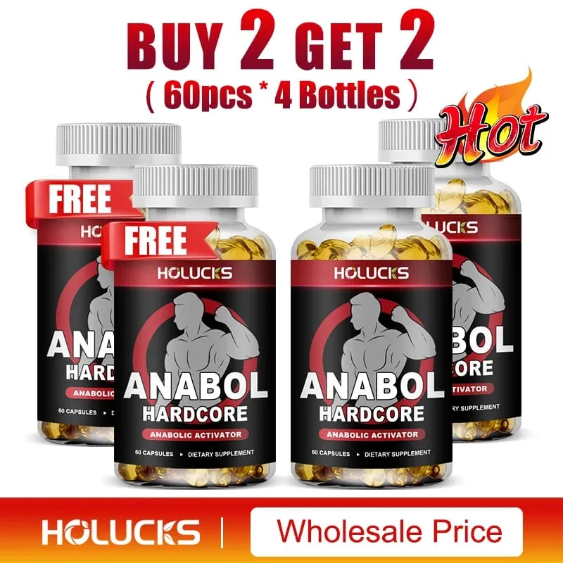 Anabol Hardcore Συμπλήρωμα Μυϊκής Ανάπτυξης για Άντρες Για Χτίσιμο Αδύνατο Πυκνό Υψηλής Απόδοσης Ενίσχυση Υποστήριξης Γενικής Υγείας — image 11