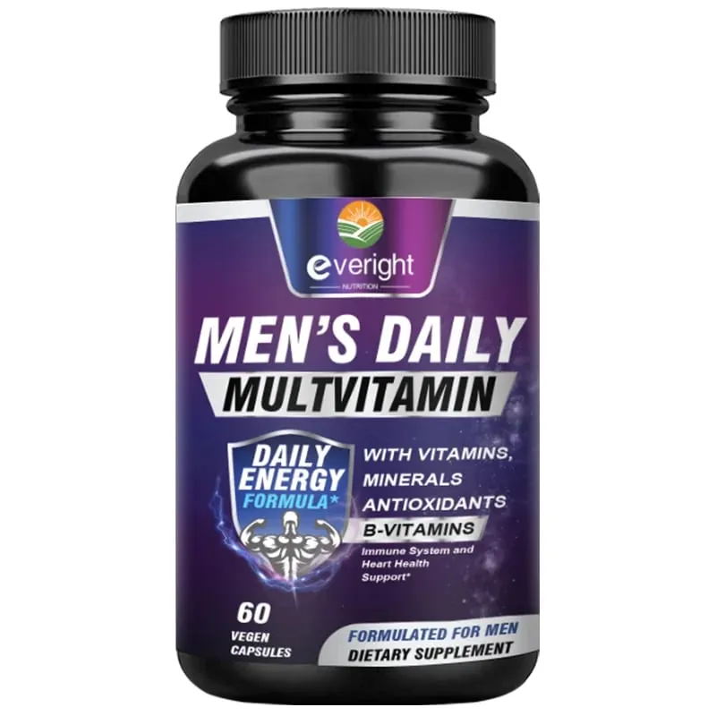 Men's Multivitamin – Immune Boost with Vitamins A B12 C D | Daily Energy & Non-GMO — image 8
