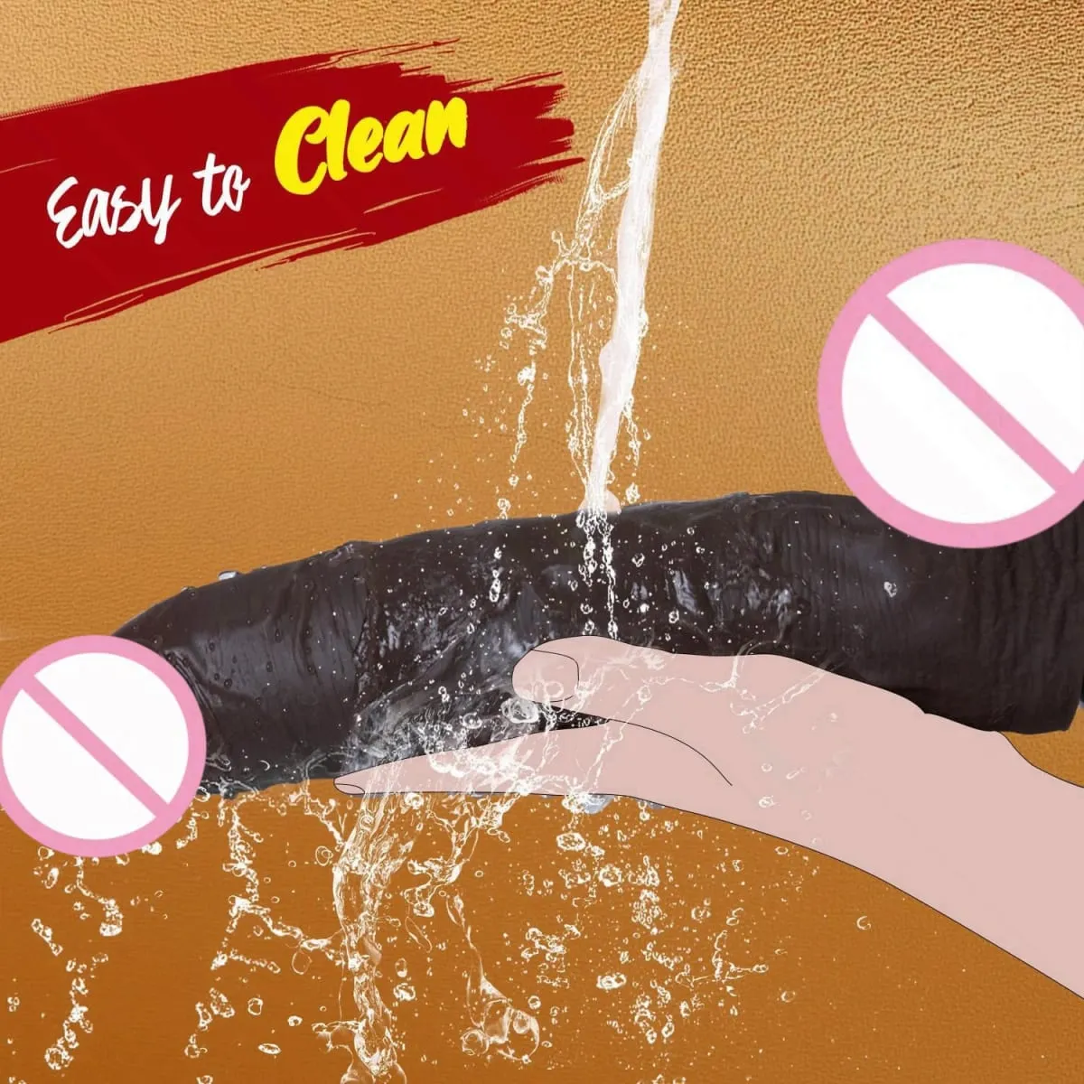 Realistic Silicone Dildo for Women Soft Skin-like Flexible Penis G-Spot Stimulator Manual Adult Sex Toy for Female Solo Use — image 5