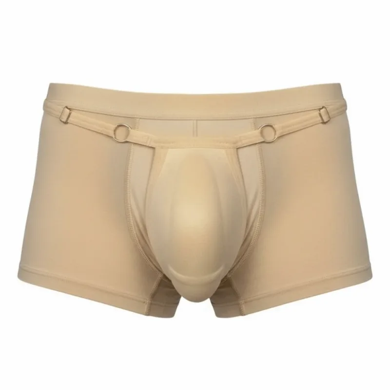 T-back Push Up gąbka podkładka pod kubek stringi regulowane 3D z przodu wyściełane figi bezszwowe niskiej talii męskie bielizna modelująca męskie majtki akcesoria