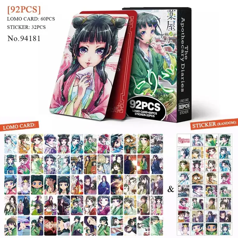 מתקפת אנימה על טיטאן Lomo Card גלויה צעצוע Haikyuu רוקח יומני הונקאאי כוכבי אוסף כרטיסים עם מדבקות מתנה — image 11