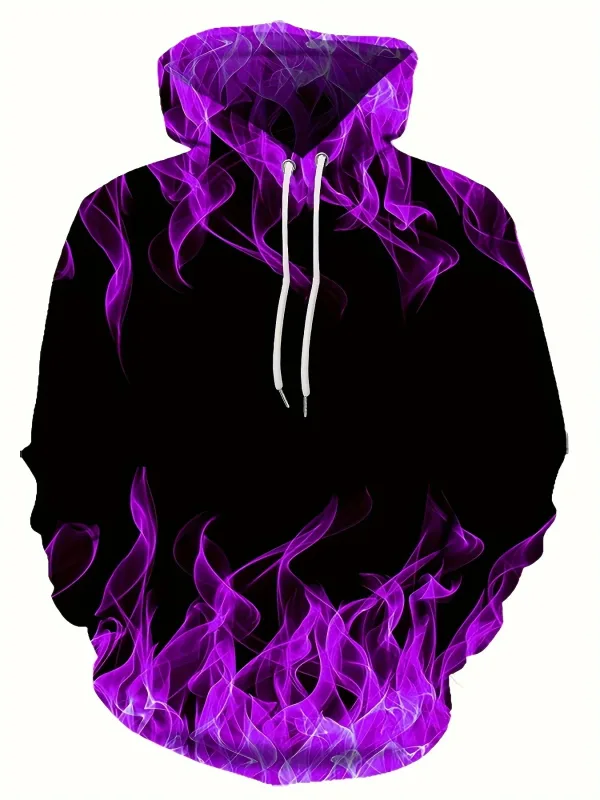 2024 Sudadera con capucha con estampado 3D de llama creativa, sudaderas con capucha geniales para hombre, jersey de primavera y otoño, Sudadera con capucha, ropa Harajuku Y2k de gran tamaño