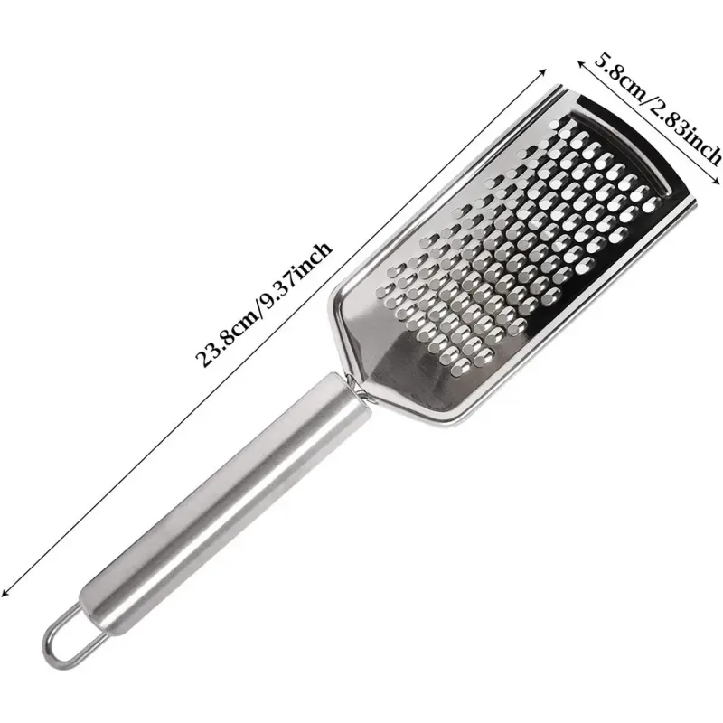 Micro Blade Kaasrasp Wortel Gember Rasp Met Roestvrij Stalen Handvat Nootmuskaat Citroen Zester Groente Raspen PY0029