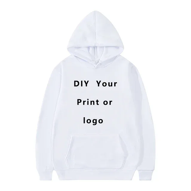 2024 homme femme décontracté personnalisé imprimé texte sweat à capuche bricolage Logo personnalisé personnalisé sweat à capuche personnalisé texte Logo sweat