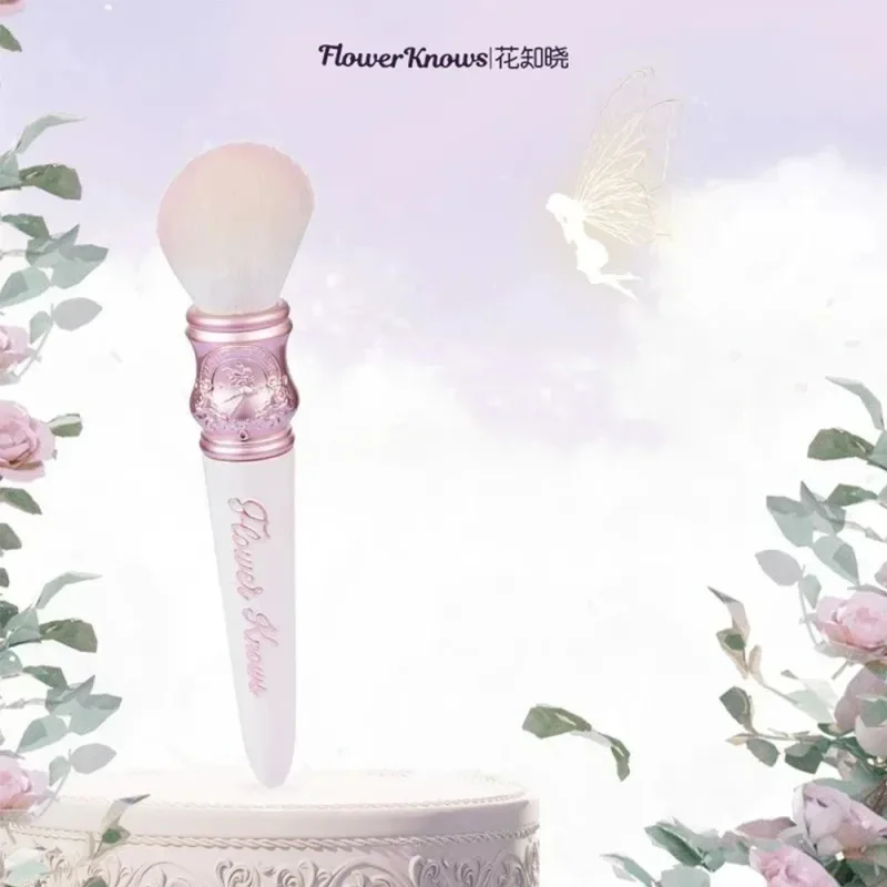 Flower Knows Shell Pearl Series Blush Brush Wool Loose Powder Highlighter Brush — image 10