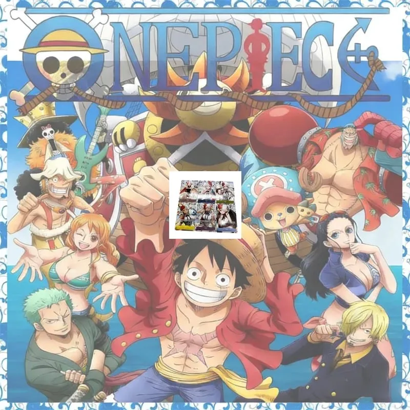 Anime One Piece Diy Color Flash Cards Hancock Perona Nami Robin Yamato Collection Cards Christmas Birthday Gifts Children's Toys
