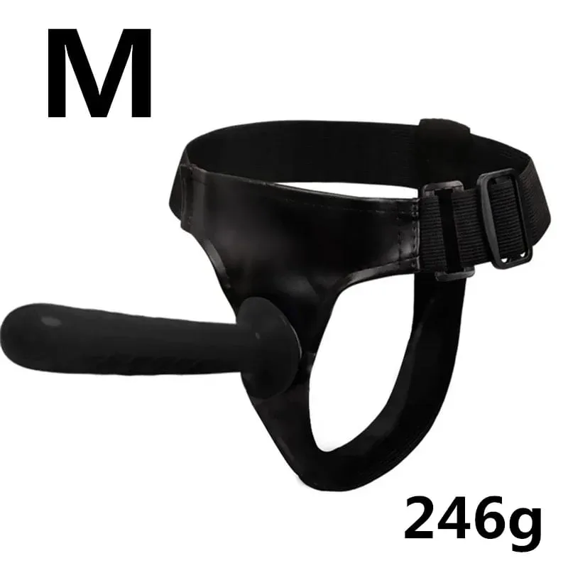 Strap On Big Dildo Vibrator Strapon Ultra Elastic Harness Belt Adult Sex Toys For Woman Lesbian Double Penis Realistic Dildos — image 19