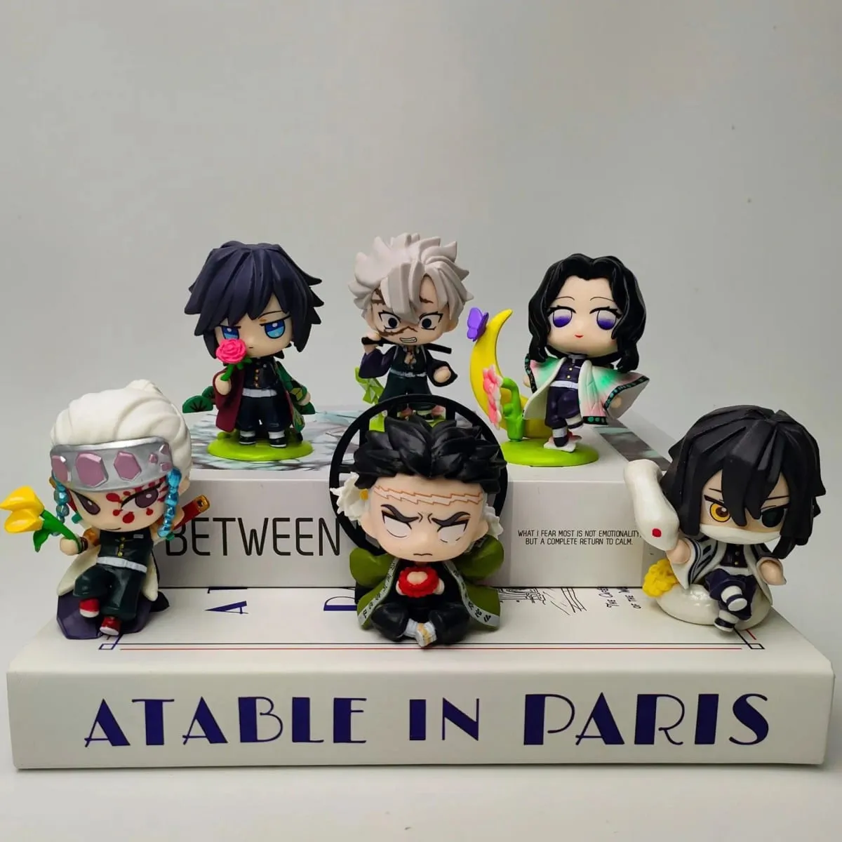 2026 Tanjiro Kamado Nezuko Demon-Slayer Anime Cartoon Figure Blind Box Creative Personalized Statue Ornament Surprise Gift Box