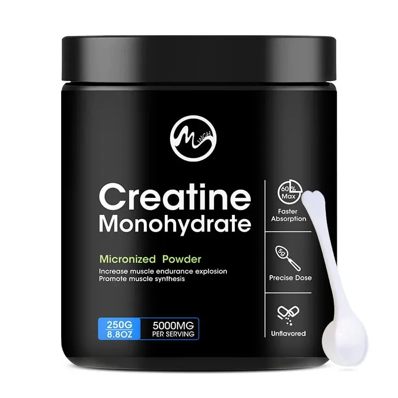 Creatine Monohydrate Energy Performance Whey Proteins for Muscle Mass Workout Recovery Friendly Adult Nutritional Supplement — image 2