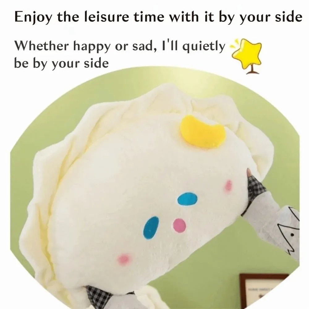 Χαριτωμένο βελούδινο μαξιλάρι 50cm Cartoon Moon Dumpling Doll Stars Apple Cloud Doll Υπέροχο δώρο