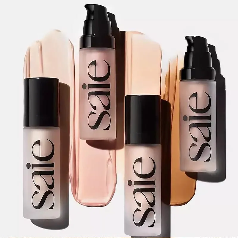 Μακιγιάζ Saie Liquid Powder Blusher Easy to Color Liquid High Gloss Face Contour Antique Copper Paste Φορητά καλλυντικά