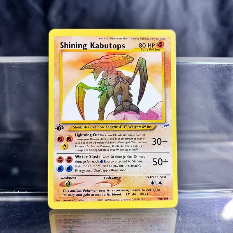 כרטיסי PKM הולוגרפיים בודדים Charizard EX Pikachu מהדורה 1 Neo Mewtwo PTCG כרטיסי פרוקסי אוסף כרטיסי קרב מתנות צעצועים