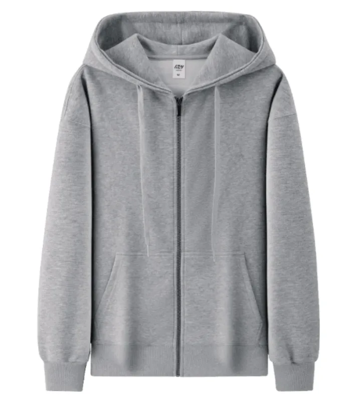 Fashion Hoodie, Hoodie, Custom Zipper Jacket, Cardigan, Printed Logo, Embroidered Logo, Men's and Women's Pure Cotton Clothes