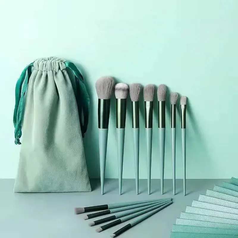 13 Bộ Cọ Trang Điểm Phấn Mắt Nền Nữ Cọ Mỹ Phẩm Phấn Mắt Phấn Má Hồng Pha Trộn Vẻ Đẹp Mềm Mại Dụng Cụ Trang Điểm