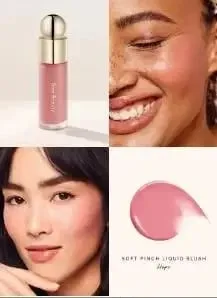 Rare Beauty Makeup Set Liquid Highlights It Remains Moist and Does Not Dry Out Blush Cream Lustrous Moist Nature Liquid Blush — image 13