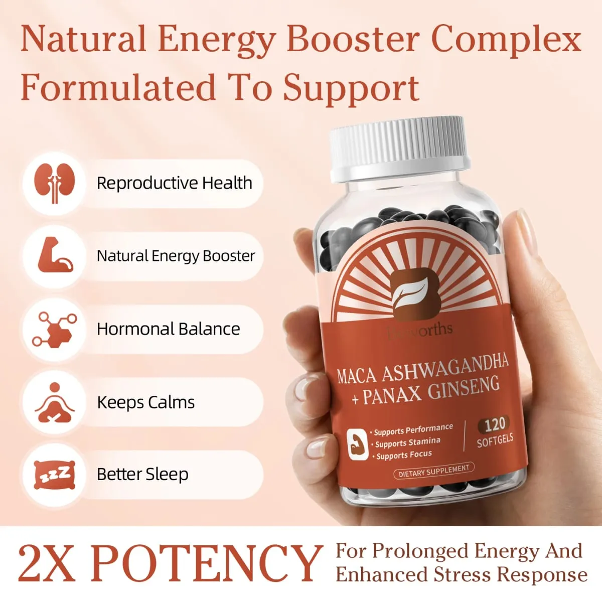 Best Maca Capsules for Men Health with Red Yellow and Black Maca — image 4
