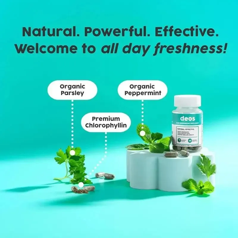 Body Deodorant Promotes Gut Health And Skin Health With Natural Chlorophyll That Freshens Underarm And Private Areas — image 4