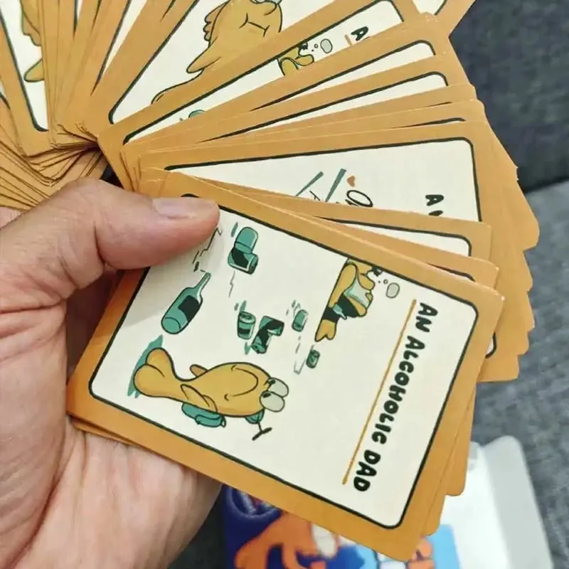 Go Fish Card Game Yourself Fun Gag Δώρο Ξεκαρδιστικά επιτραπέζια παιχνίδια με A Twist Night Οικογενειακό παιχνίδι πάρτι αλληλεπίδρασης για 2+ παίκτες — image 3