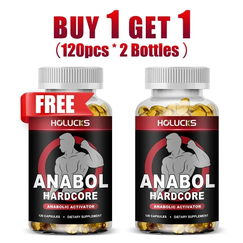 Anabol Hardcore Anabolic Activator Capsules Support Muscle Building Strength Gains & Fat Shredding for Athletes — image 10