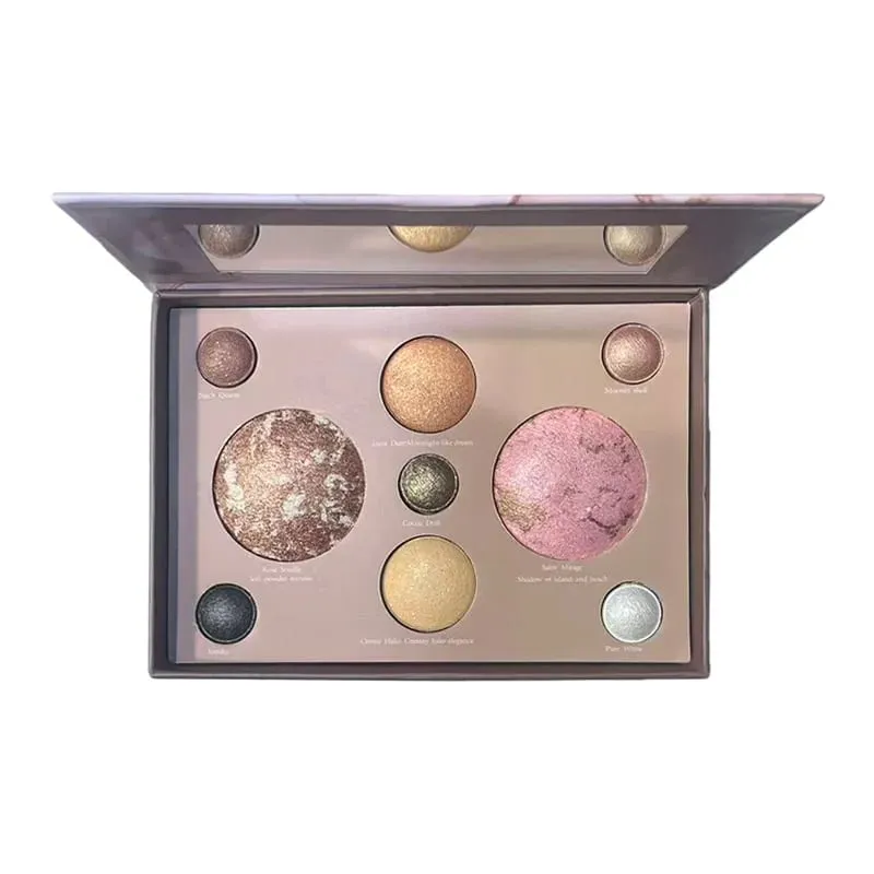 Tuscan Dreams Holiday Baked Starter Kit (4PC)-- Full Face Makeup Palette Foundation with Limited Edition Brushes — image 10