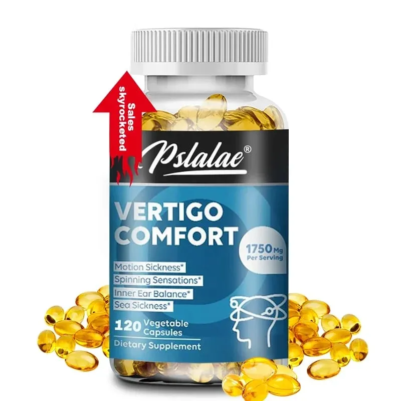 Vertigo Relief Capsules 1750mg Aids Inner Ear Balance Relieves Tinnitus Vertigo and Migraines Supplement — image 2