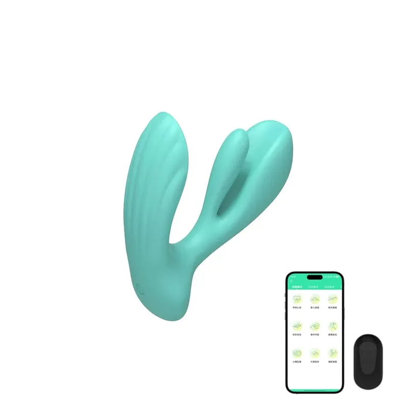 Vibrator G Spot לביש לנשים APP שלט רחוק 10 רטט 3 מצבי סיבוב גירוי דגדגן צעצוע מין נשי אורגזמה