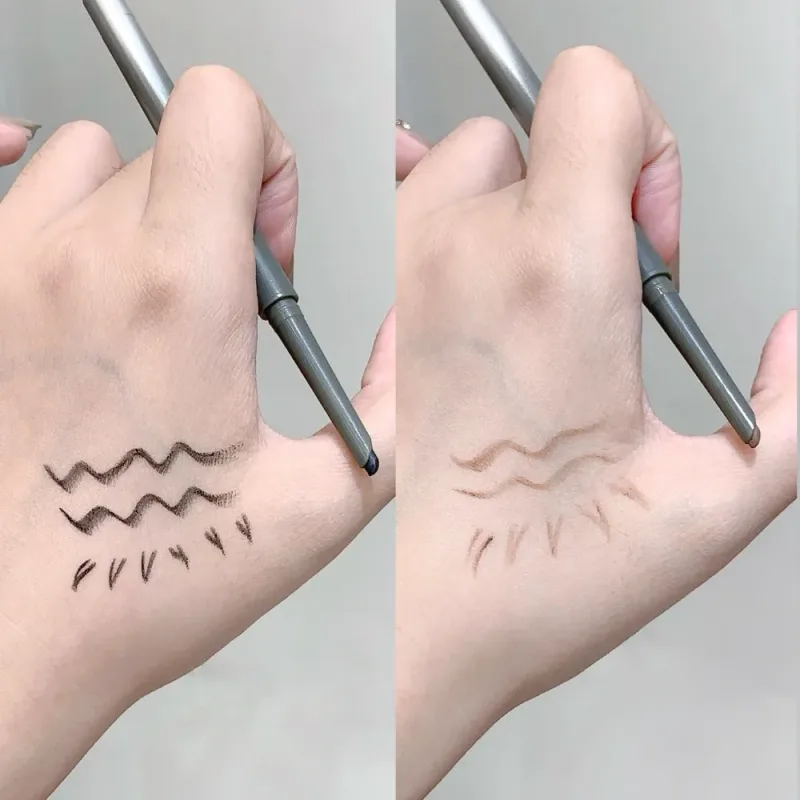 Kakashow Glue Eyeliner Sleeping Silk Brush Φυσικό Χρώμα Μακιγιάζ ματιών μακράς διαρκείας Αδιάβροχο Aegyo Sal Brighten Εύκολη εφαρμογή Μακιγιάζ