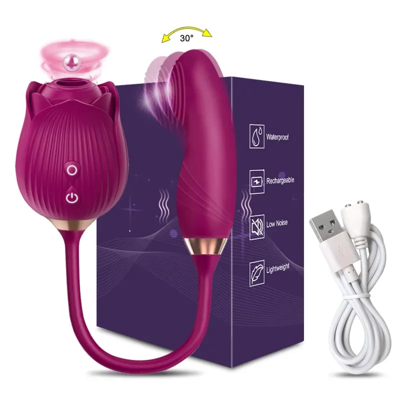 Clitoris Sucker Vibrator for Women Nipples Clit Stimulator Finger Wiggle G-Spot Vibrator Female Masturbator Sex Toy for Women — image 16