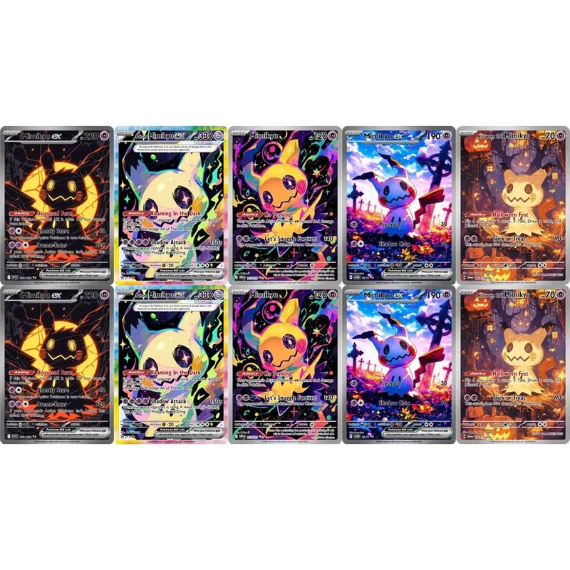 כרטיסי אוסף TCG Mimiku עשה זאת בעצמך באיכות גבוהה כרטיס יחיד כרטיס קלאסי משחק אנימה צעצוע מתנה