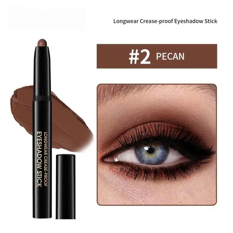 6 Χρώματα Eyeshadow Pencil Stick Shimmer And Matte Waterproof Metallic Glitter Eye Shadow Highlighter Pencil Eyeshadow Cosmetics