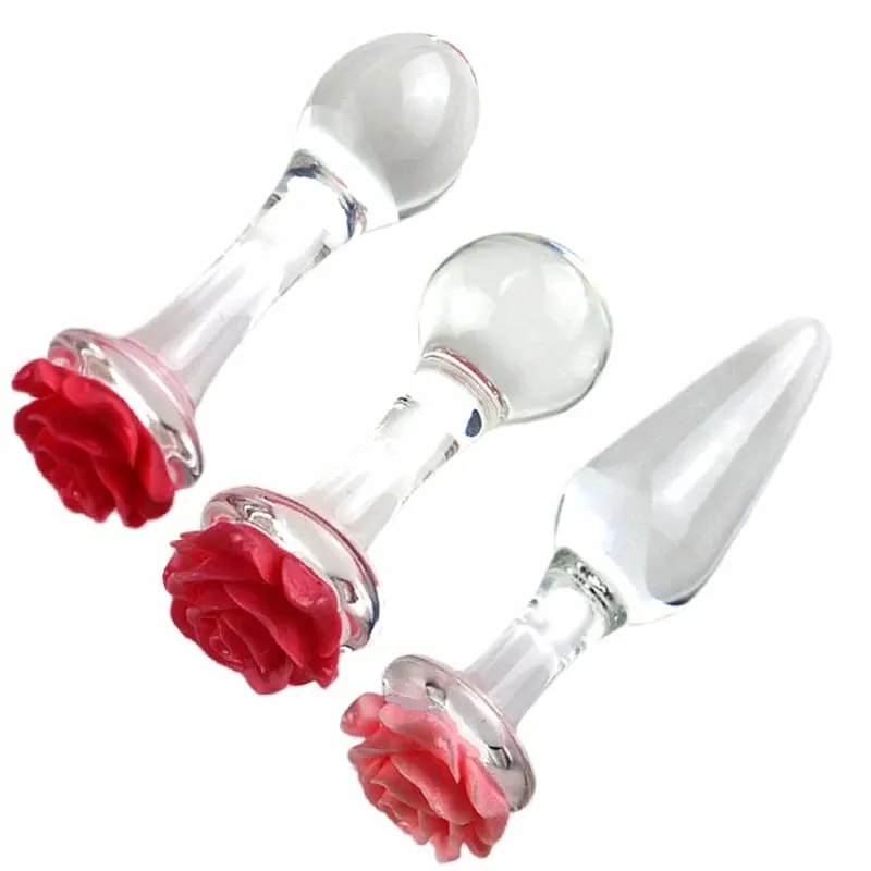 Üvegműpés anális gyöngy popsdugó Erotikus Fétis Butt Plug G pont Maszturbáció Párok Flörtöl Felnőtt Játékok Szexjátékok Nőknek Meleg — image 6