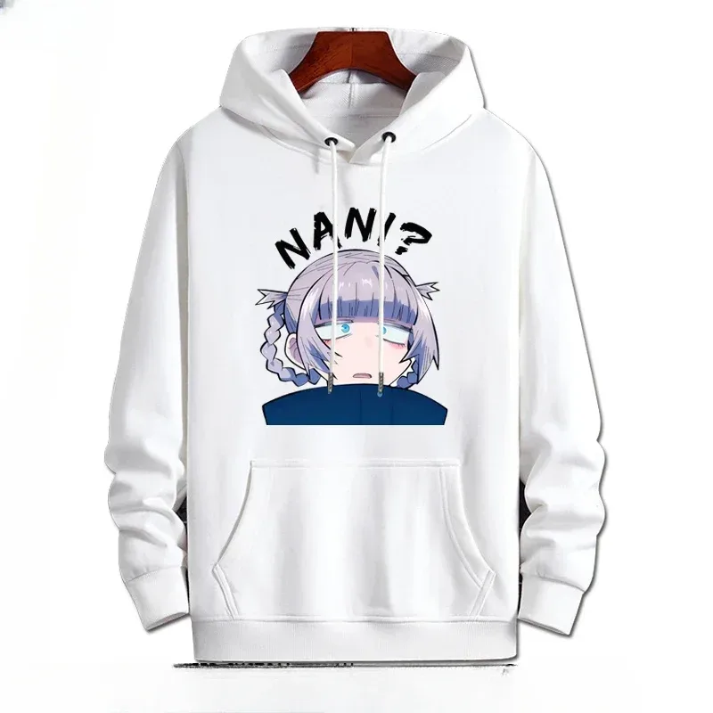 Y2K Anime CALL OF THE NIGHT Nazuna Nanakusa Rolig Hoodie Hip Hop Grafiska Sweatshirts Poleron Hombre Streetwear Harajuku Tracksui