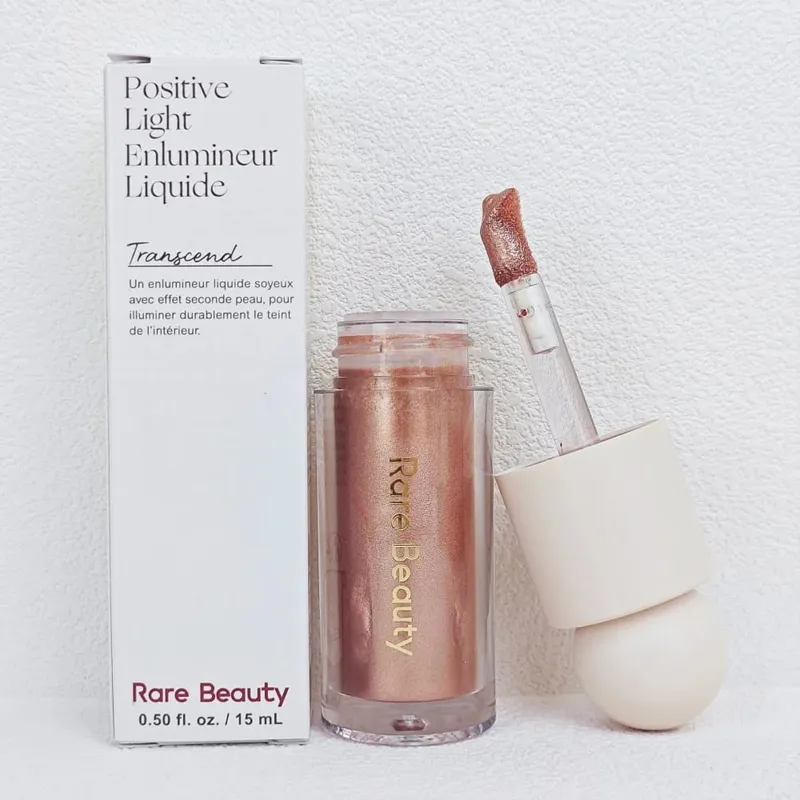Rare Beauty Serene Gentle Mellow Solac Liquid Bronzer Shade Face Contour Ομαλό ανταύγειες Καθρέφτης διάρκειας φυσικής σκιάς μακιγιάζ — image 21