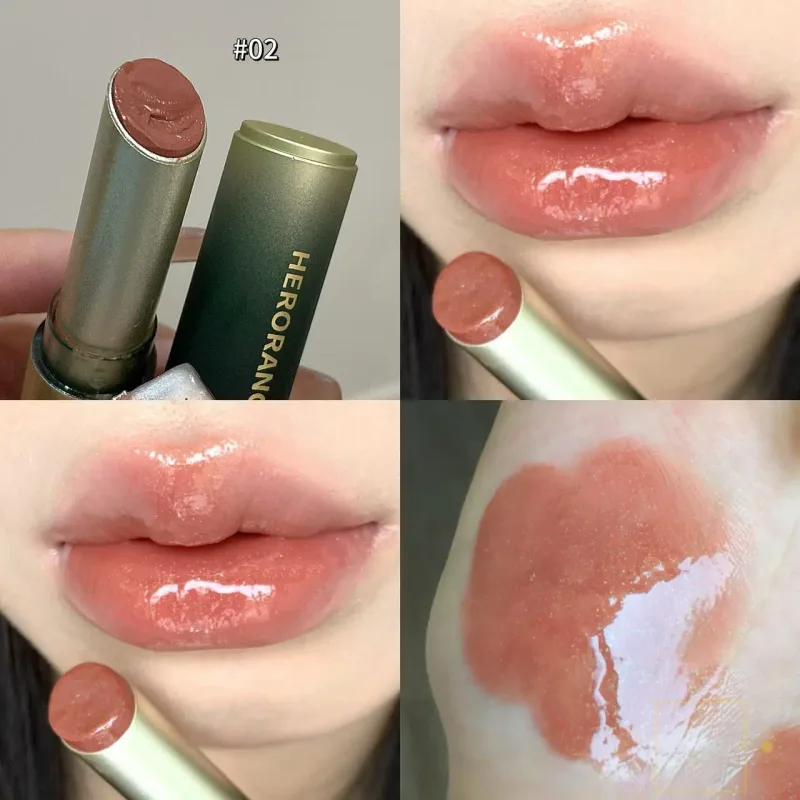 Herorange Mirror Lip Gloss 24H שפתון עמיד למים ללא העברה ללא דהייה מט וברק איפור שפתיים שופע נשים — image 9