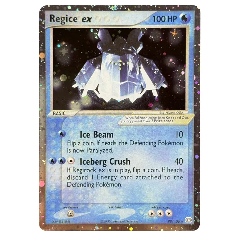Κάρτες μεσολάβησης Ολογραφικά Emerald Cacturne Rayquaza Hidden Legends Kyogre Crystal Guardians Alakazam Star Flareon Metagross — image 29