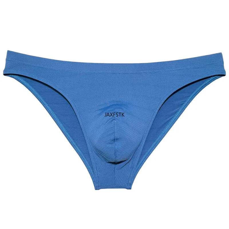 Ultrathin Briefs Men's Underwear Enhancing Pouch Male Bikini Low Rise Underpants Summmer Single Layer Everyday Comfort — image 7