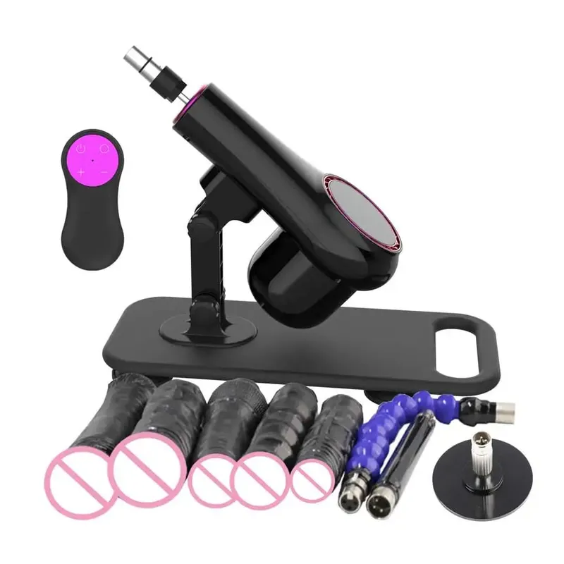 Newly Upgraded Wireless Remote Control Sex Machine for Women Automatic Masturbation Machine Pump Gun Love Machine Couple Sex Toy