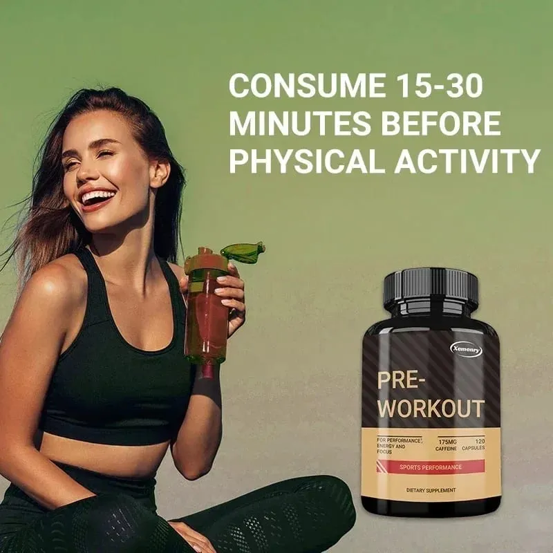 Pre-Workout Supplement - Promote Muscle Growth Increase Strength and Improve Exercise Recovery — image 5