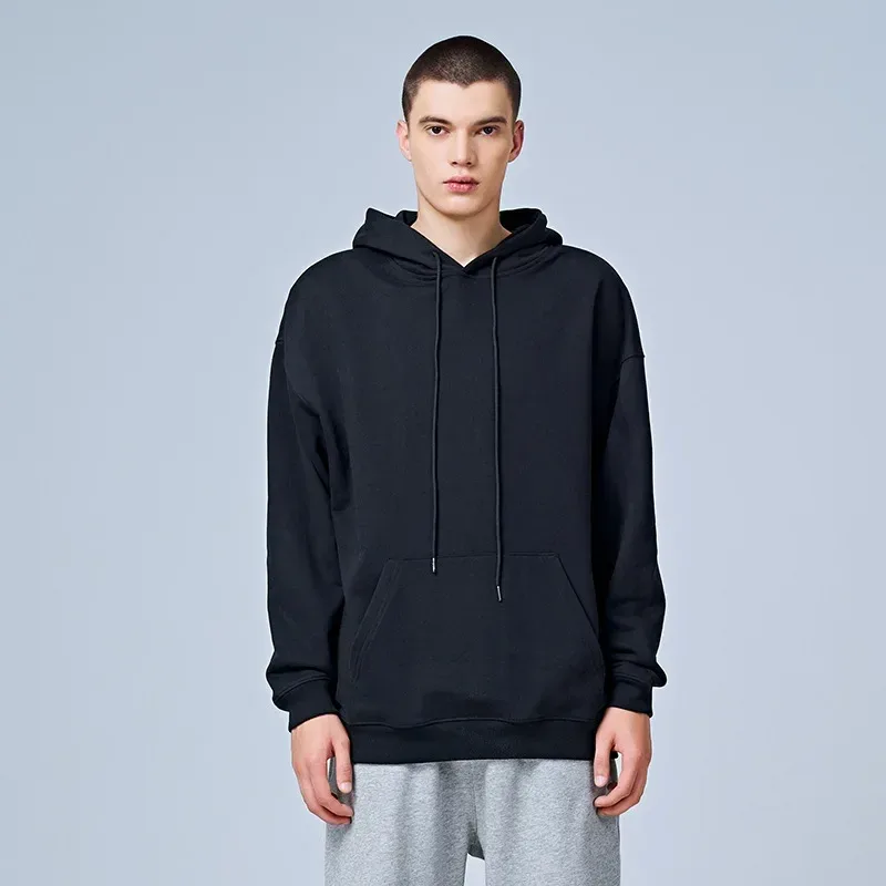 Mens Y2K Spider Print Hooded Streetwear Retro Clothing Loose Hip Hop Quirky Punk Sweatshirt Fashion Couple Sports Sweater