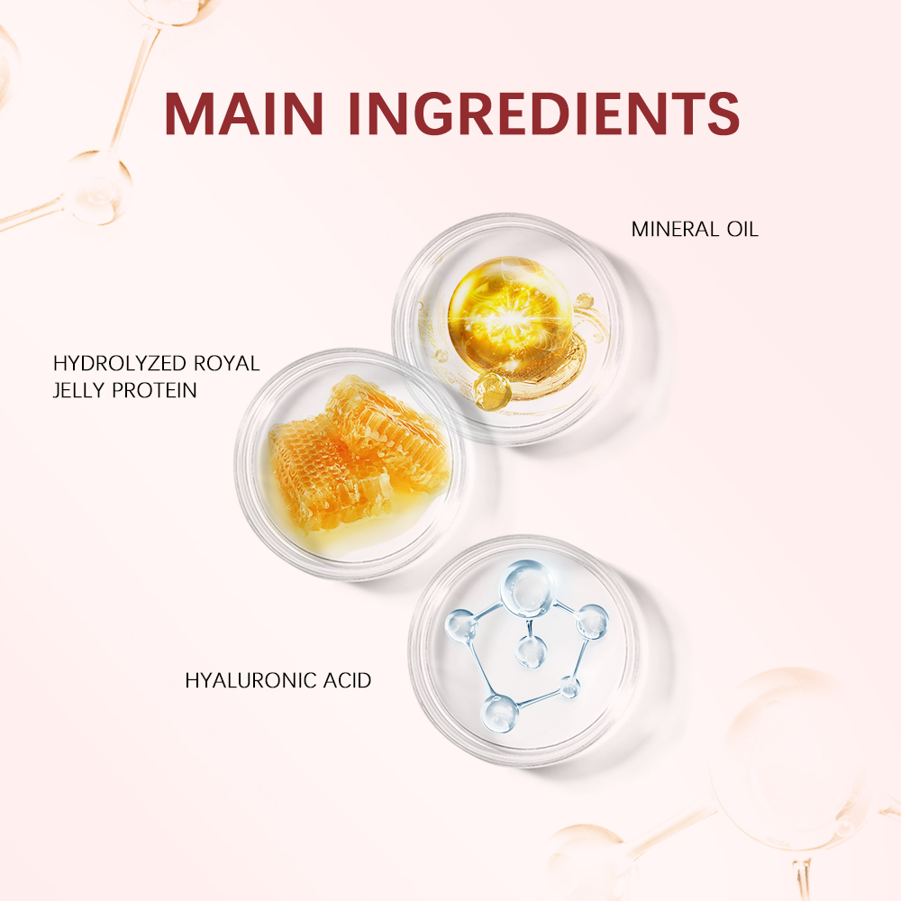 Crystal Fruit Honey Essence Lip Oil Sexy Plump Lip Jelly Strawberry Tinted Lip Liquid Waterproof Moisturize Oil Lipgloss Makeup — image 7
