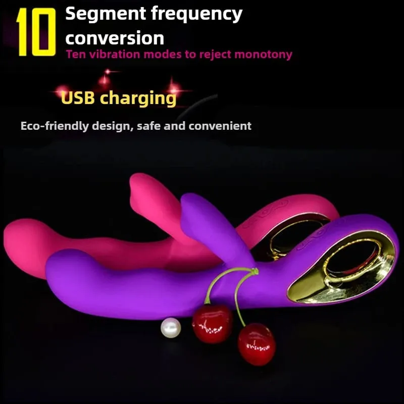 G Spot Rabbit Vibrator For Women Powerful 10 Δονητικός Διεγέρτης Κλειτορίδας Dildo Vagina Massager Sex Toys for Couple Pleasure