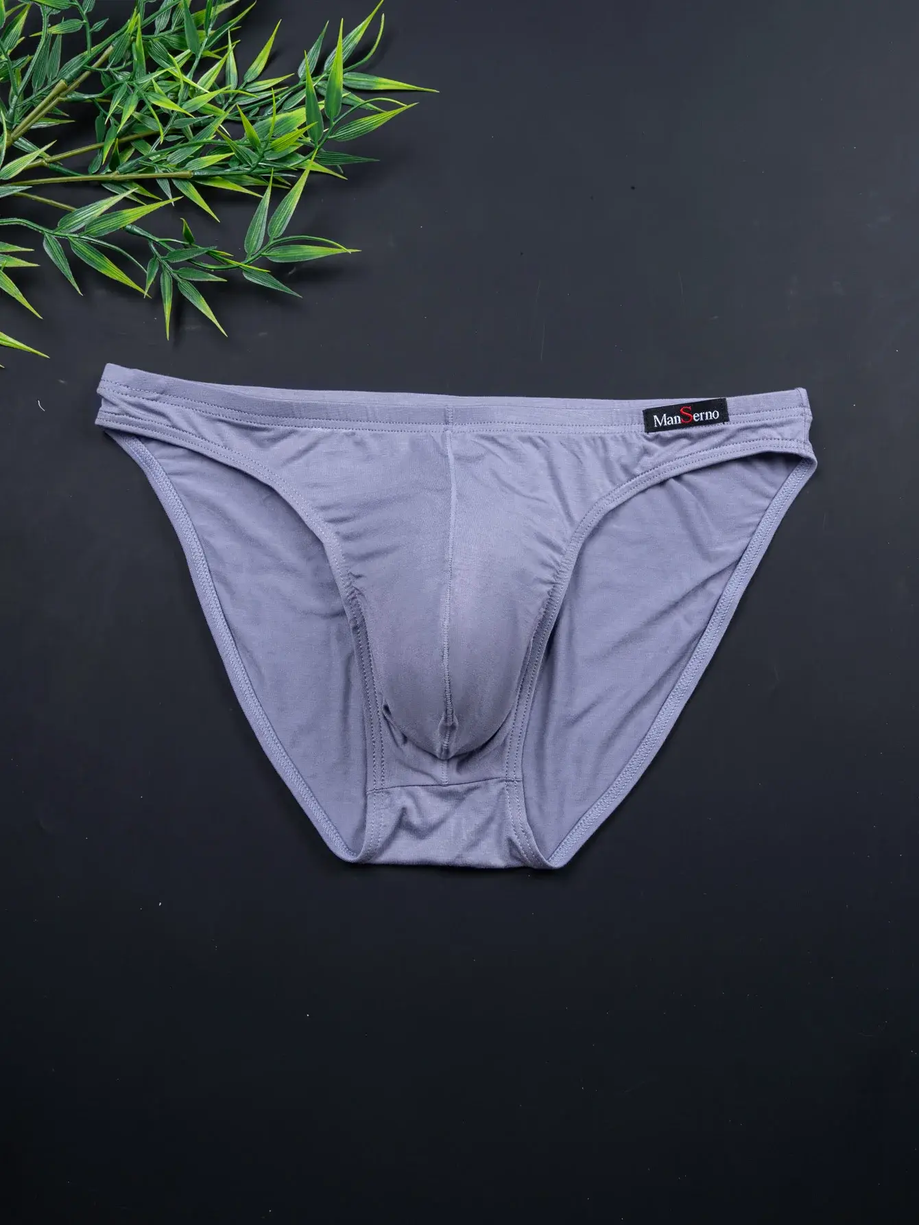 [Men's Briefs] 3-Pack Bamboo Fiber Random Men's Briefs, Simple and Stylish, Suitable for Outdoor Casual Wear, Breathable and Comfortable, Wearable in All Seasons, Soft and Stretchy Men's Underwear