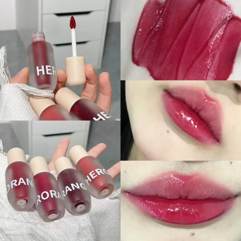 Matte Frosted Lip Gloss Long-Wear Non-Sticky Liquid Lipstick Ενυδατικό χρωματισμένο Lip Tint Καθημερινό Καλλυντικό Μακιγιάζ — image 3