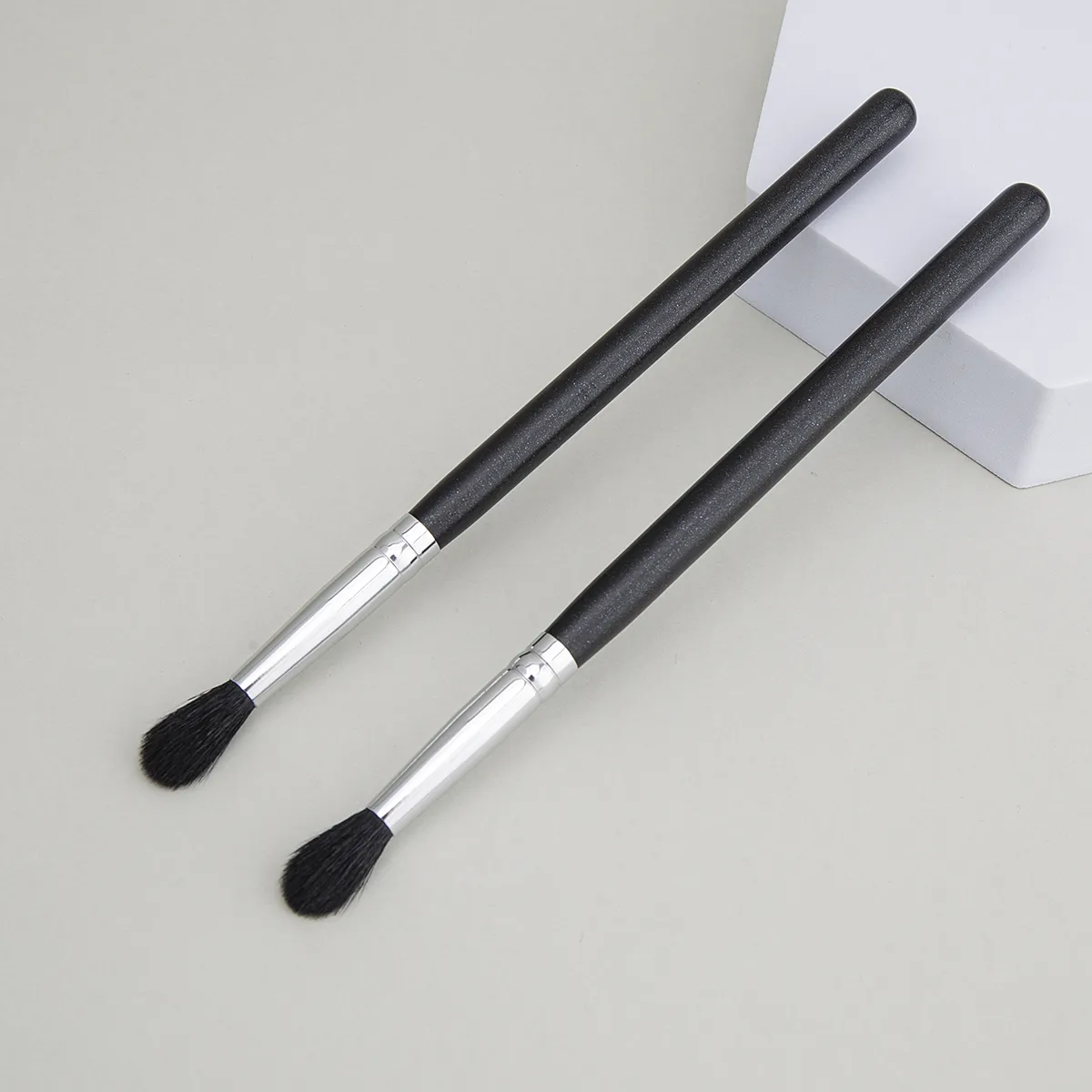 224 Crease Brush Eye Shadow Crease Blending Makeup Brushes High Quality Flame Shape Goat Hair Eye Shadow Crease Makeup Tool