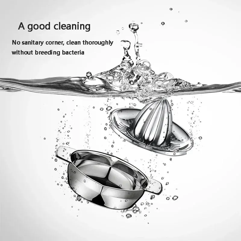 304 Inox Steel Lemon Juicer Home Μικρός Creative Juicer Portable Manual Juicer Orange Squeezer — image 5