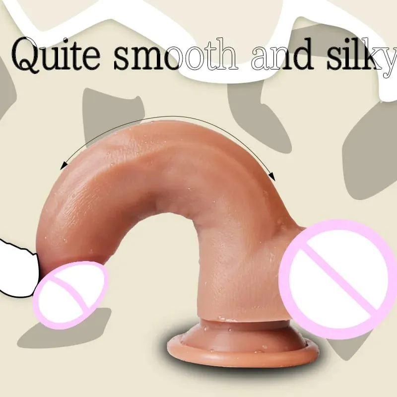 Realistic Dildos Silicone Penis 6/7/9 Inch Huge Dildos with Suction Cup for Women Masturbation Lesbain Anal Sex Toys for Adults
