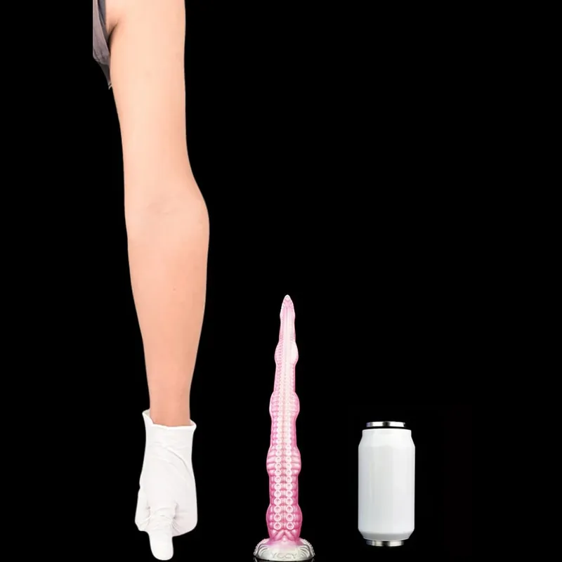 65cm Long Butt Plug With Suction Cup S M L XL XXL Fantasy Octopus Leg Dildo Anal Beads 5 Sizes Sex Toys For Women Man