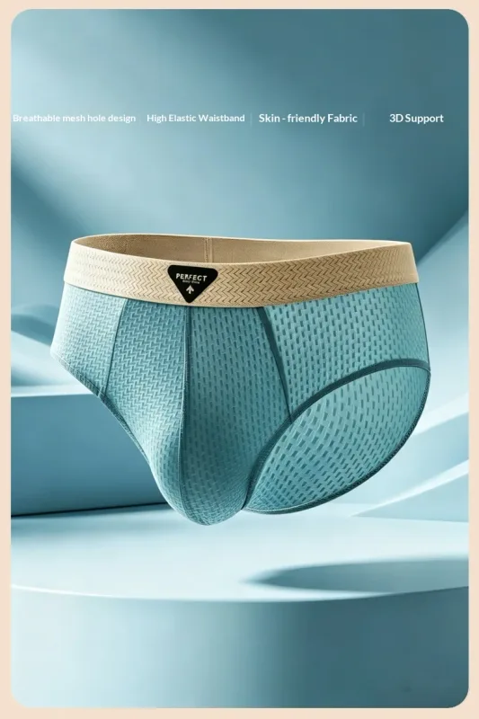 1Pcs Briefs Men Underwear Sexy Lingerie Male Panties Nylon Solid Underpants Breathable Cueca Causal Calcinha Wholesale Lots — image 13